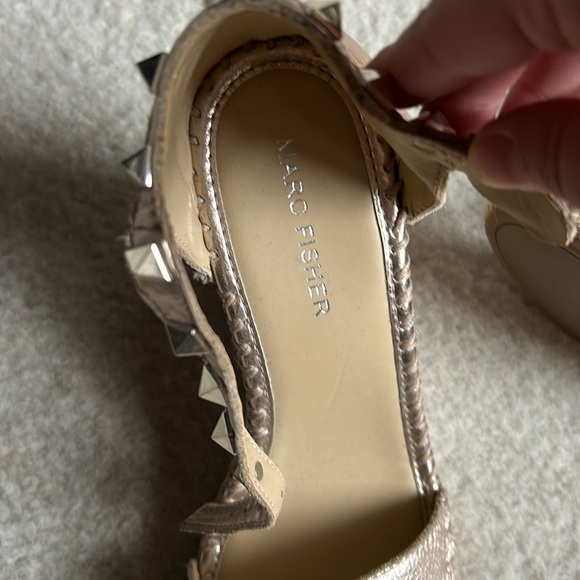 COPY - Marc Fisher Studded Wedges Sz. 6.5 - Picture 6 of 6